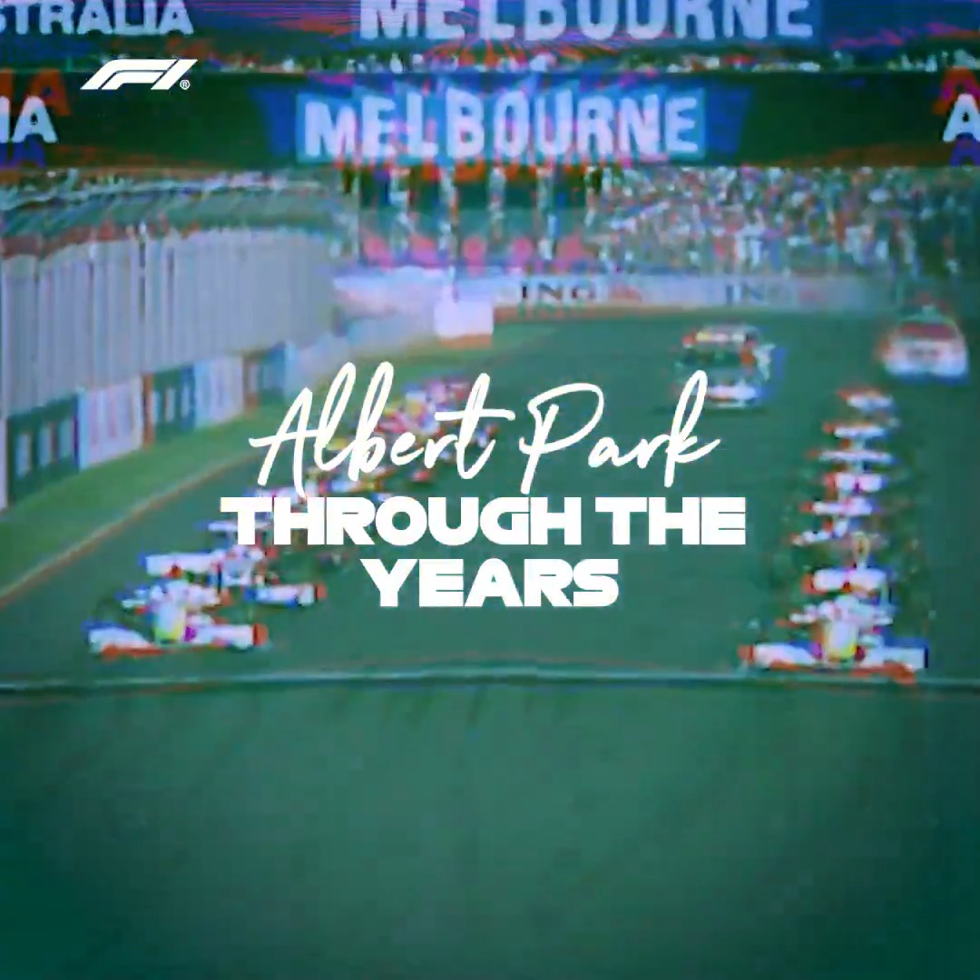 30 years of racing at Australia's Albert Park, in a single lap ❤️