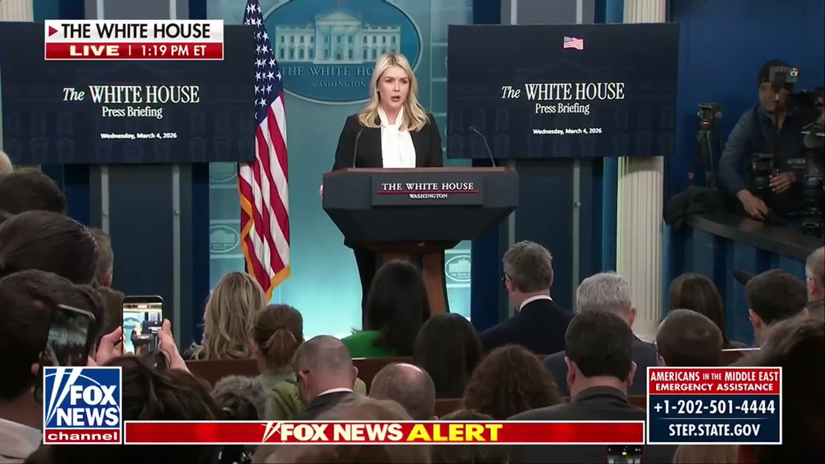 NEW: Karoline Leavitt says the Iranian regime is "paying in blood" for their "crimes against America." "Since 1979, the terrorist Iranian regime has actively and intentionally facilitated the killings of Americans. They chant 'Death to America' and fund other radical terrorists who attack our country and are seeking to destroy Western civilization itself." "Prior leaders have been too weak and ineffective to address this threat. Barack Hussein Obama, even sent pallets of cash that ultimately financed this terrorist crusade against the United States and our people."