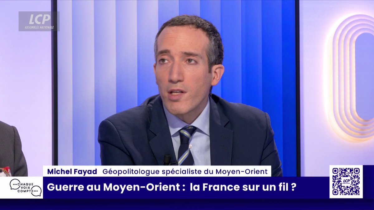 Iran : "C'est le pays qui possède la plus grande réserve de gaz au monde, pourquoi voulez-vous qu'il ait un programme nucléaire si ce n'est uniquement pour des raisons militaires ", se demande Michel Fayad, géopolitologue spécialiste du Moyen-Orient. #ChaqueVoix
