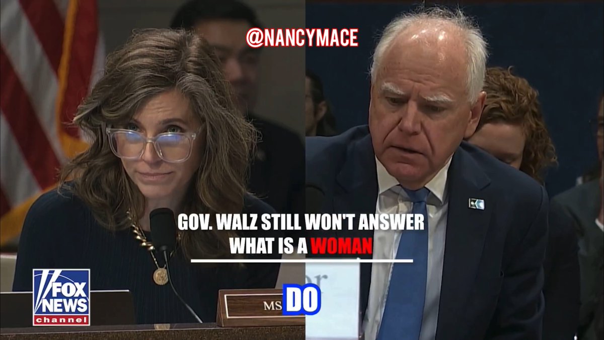 If you can't define what a woman is, you certainly can't define what fraud is. Tim Walz