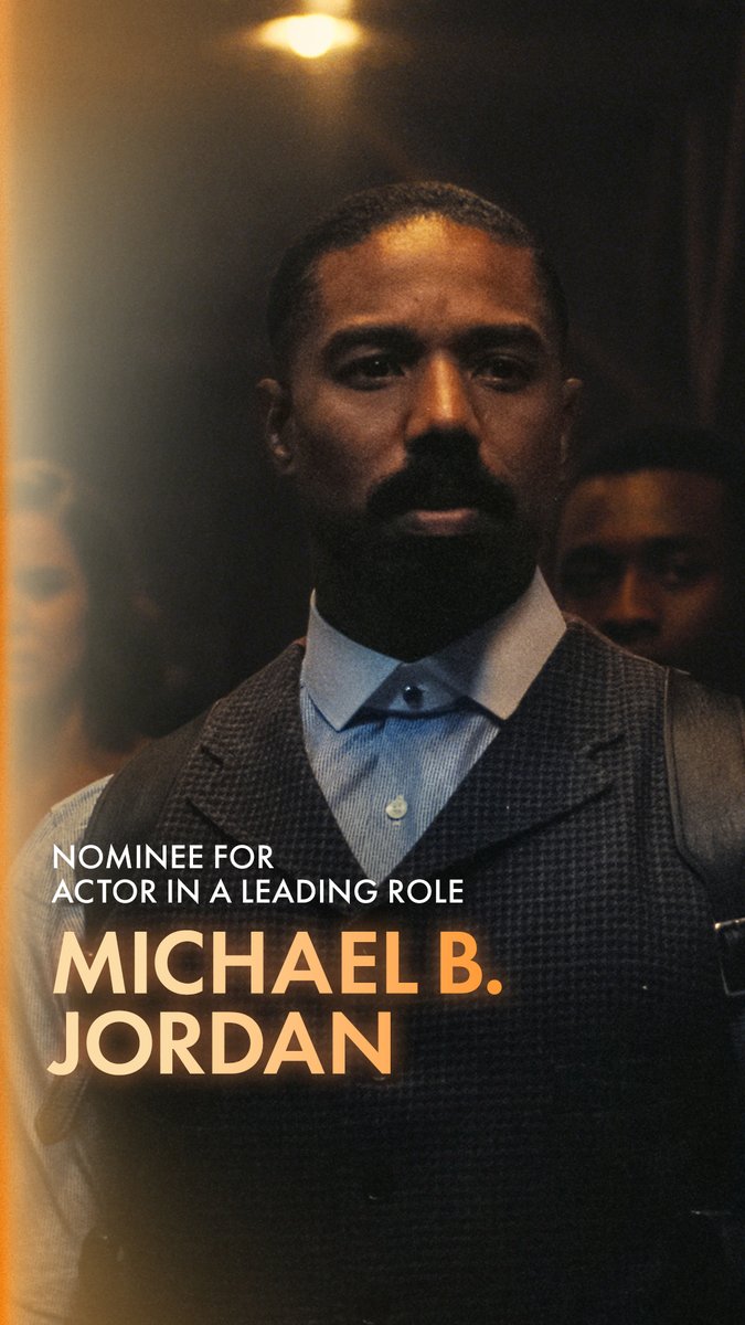 Michael B. Jordan as the Smokestack twins in SINNERS. Nominated for Actor in a Leading Role at the 98th Oscars. Watch the #Oscars LIVE on Sunday, March 15th, at 7e/4p on ABC and Hulu. #OnlyAtTheOscars