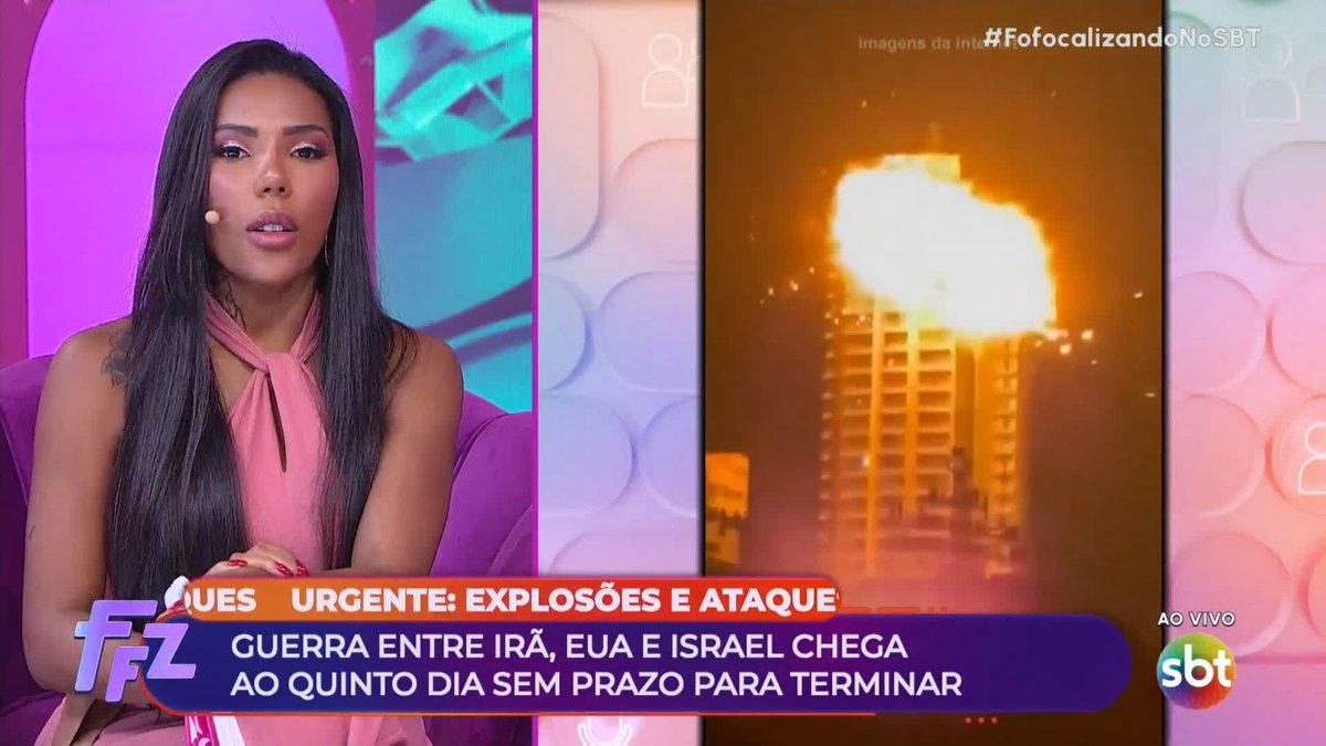 Ariadna fala AO VIVO com o #FofocalizandoNoSBT diretamente de Dubai!