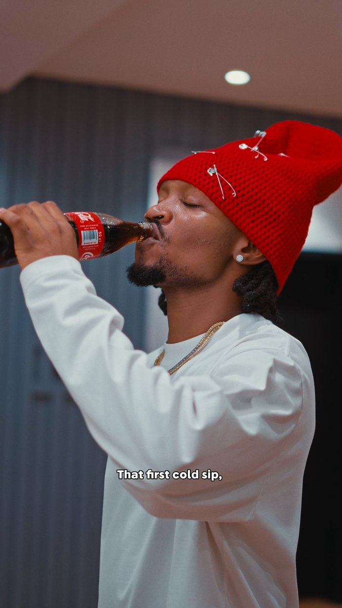 Repost from SoftMadeIt🥇 Any meal upgrades with an ice-cold bottle of Coke. Jollof? Better. Shawarma? Better. Random afternoon food? Elite. Now Coca-Cola is adding ₦600M in cash and prizes to the mix? Even sweeter. Drink. Scan. Find. Win.