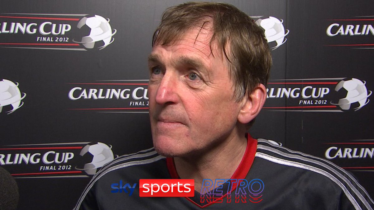 🎥 Kenny Dalglish after winning the 2012 League Cup with Liverpool