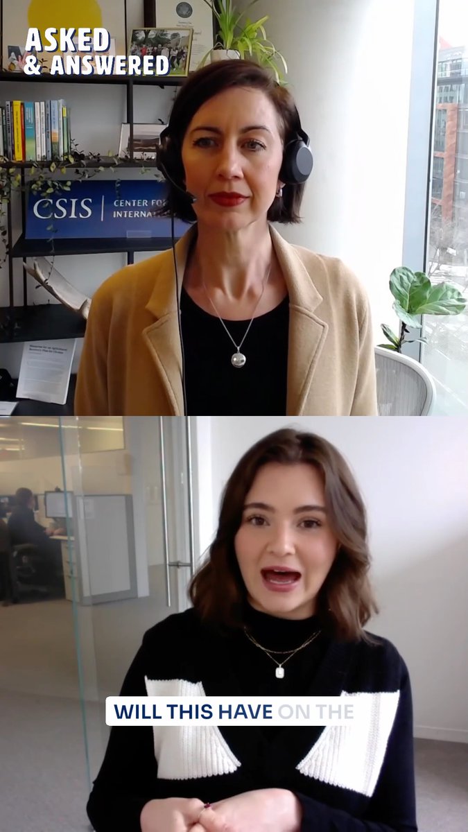 The war with Iran is impacting global commodity markets and major shipping routes. What impact will the conflict have on global agriculture markets and food prices? For answers, we turned to CSIS Food & Water Security Program's Caitlin Welsh.