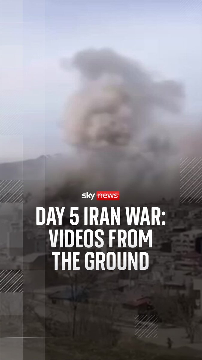 On the fifth day of the Iran war, a U.S. submarine sunk an Iranian warship, NATO shot down a ballistic missile approaching Turkey, Israel struck Lebanon and Iran moved closer to choosing a new leader. Alistair Bunkall takes a look at the latest videos from the ground ⬇️