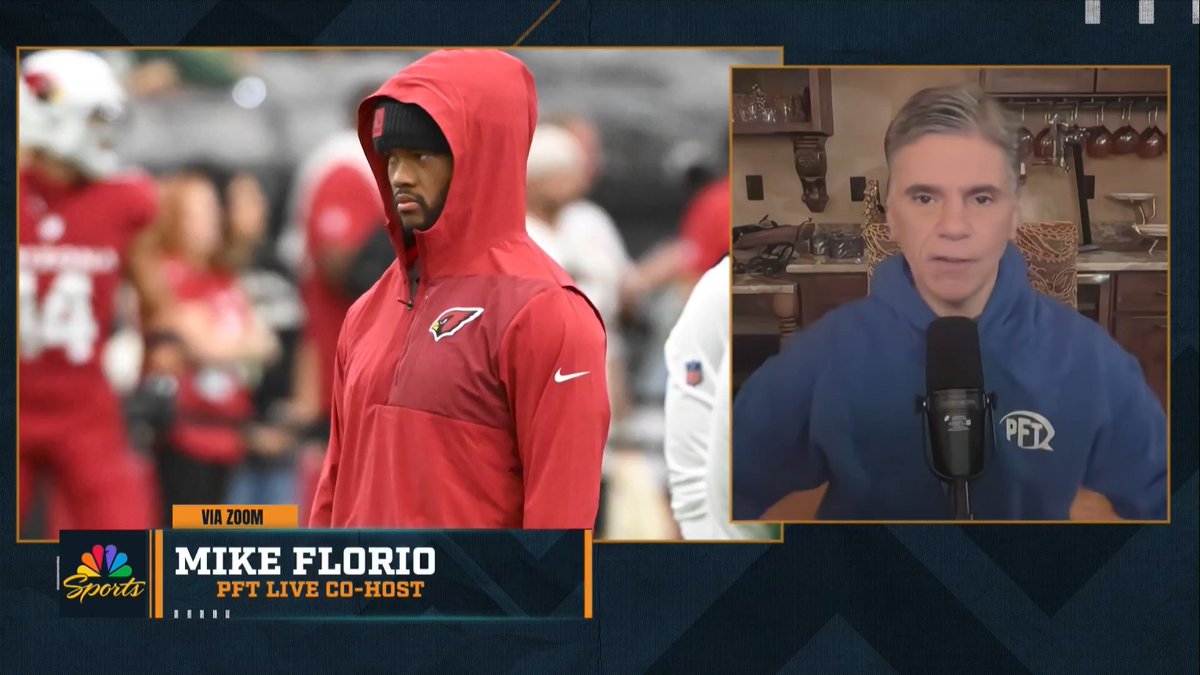 "If you think he doesn't work hard enough to the point where you're willing to put it in writing that he's got an obligation to put in 20 hours a week of study – that's when you sell high... look where they are 4 years later." – Mike Florio on Kyler Murray and the #Cardinals.