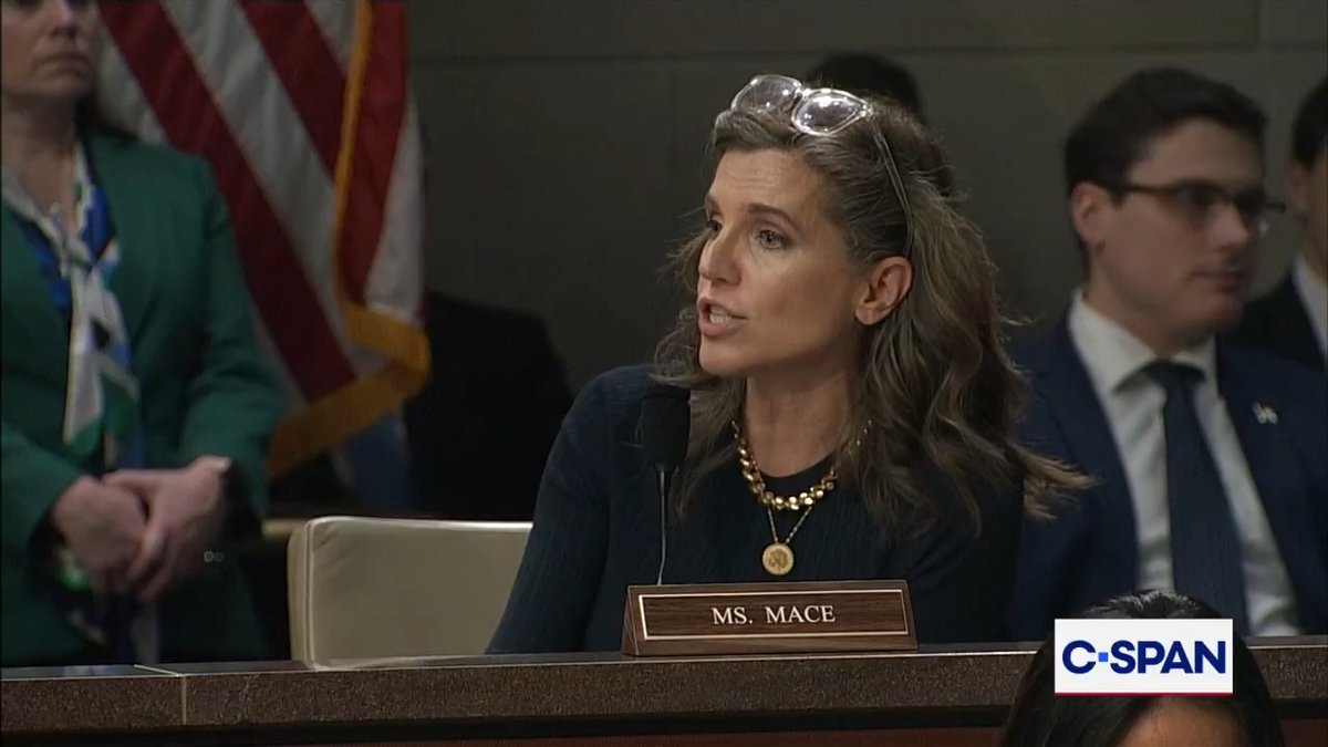 .Rep. Nancy Mace (R-SC) accusing Congressman Byron Donalds of disrespecting her title while discussing amendment vote: Mace: "It's congresswoman Mace, I have a title just like everyone else in this room." Donalds: "Come on Nancy, I'm just trying to have a conversation"