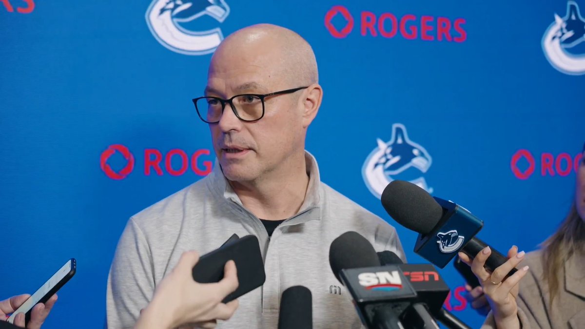 “Thankful it ended up being a good destination for Tyler and a good return for the Vancouver Canucks.” 🗣️ General Manager Patrik Allvin discusses the Tyler Myers trade, the landscape of the trade market across the league, and more.