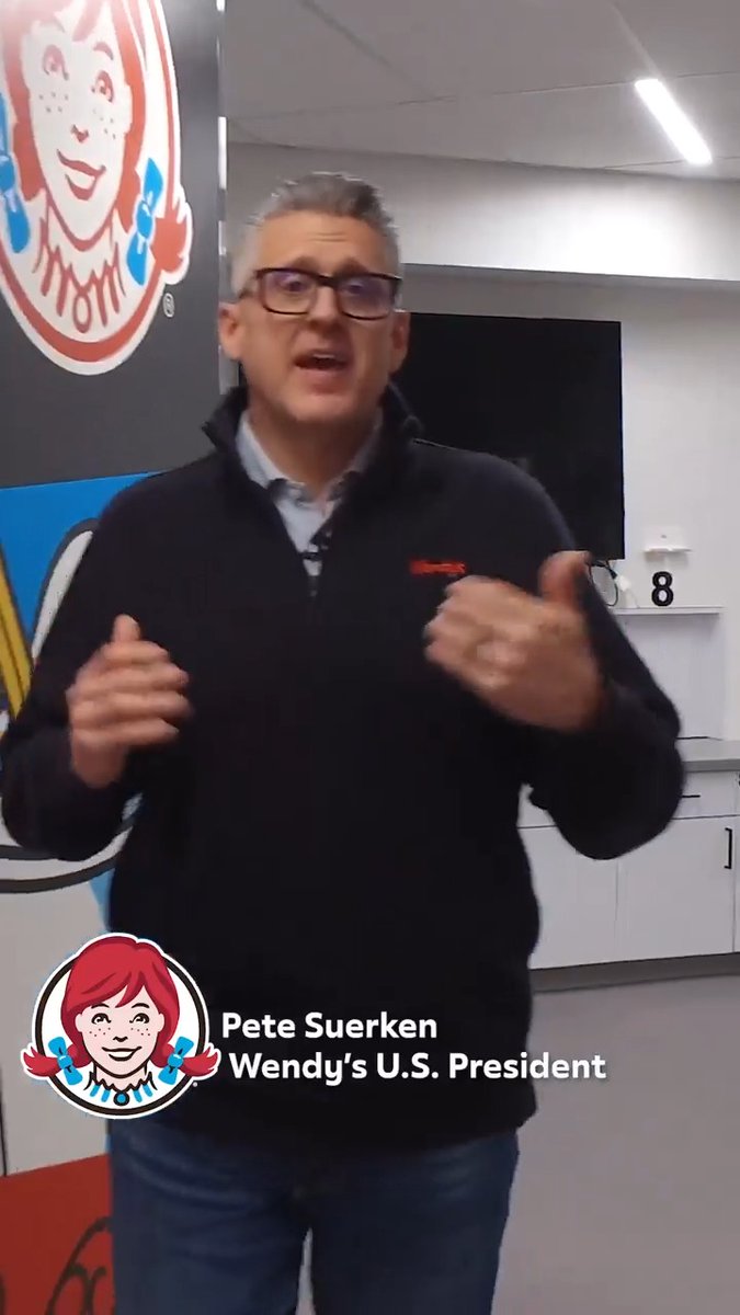 a new burger exec has entered the chat @wendys