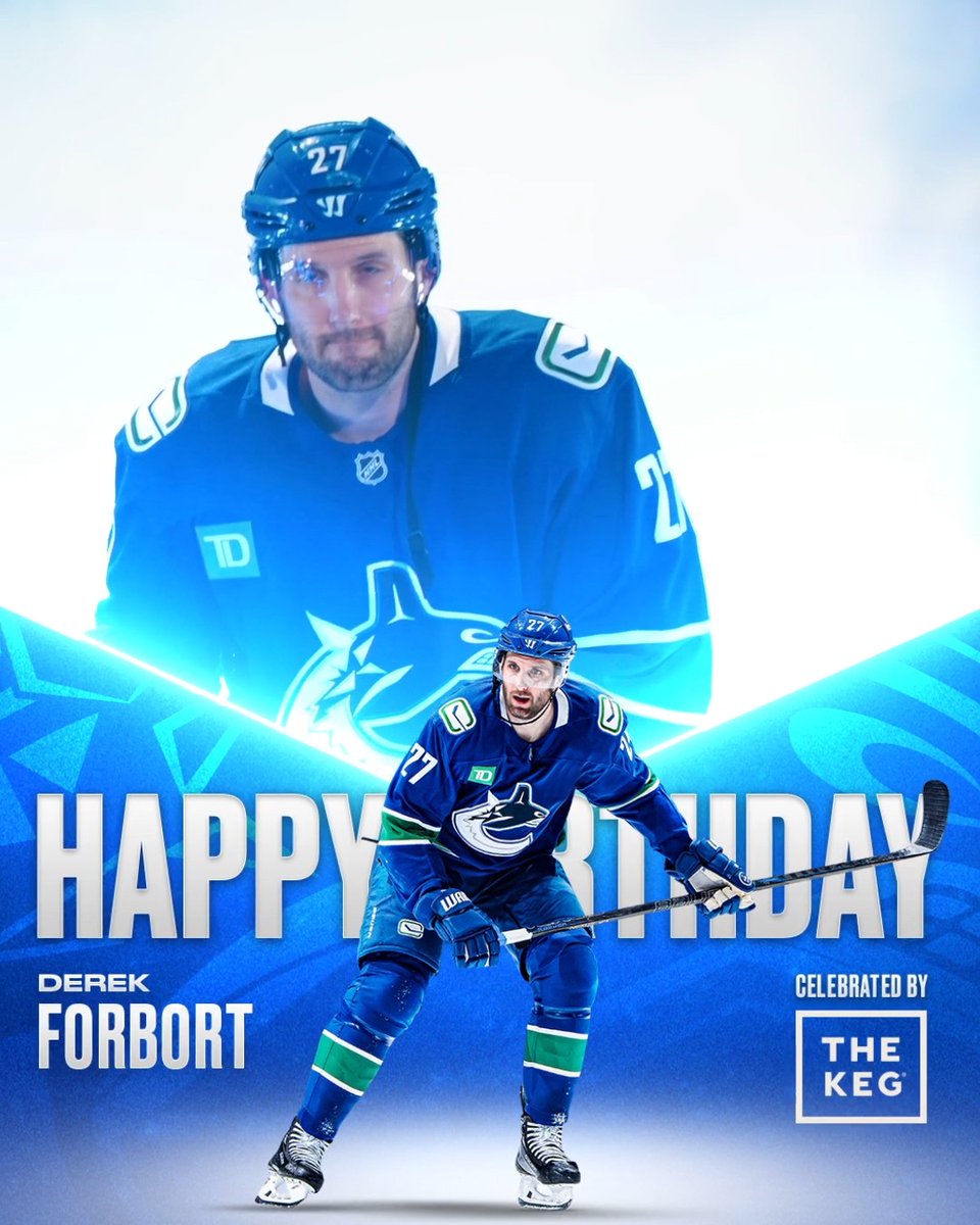 Wishing Derek Forbort a happy birthday! 🥳 #Canucks | The Keg