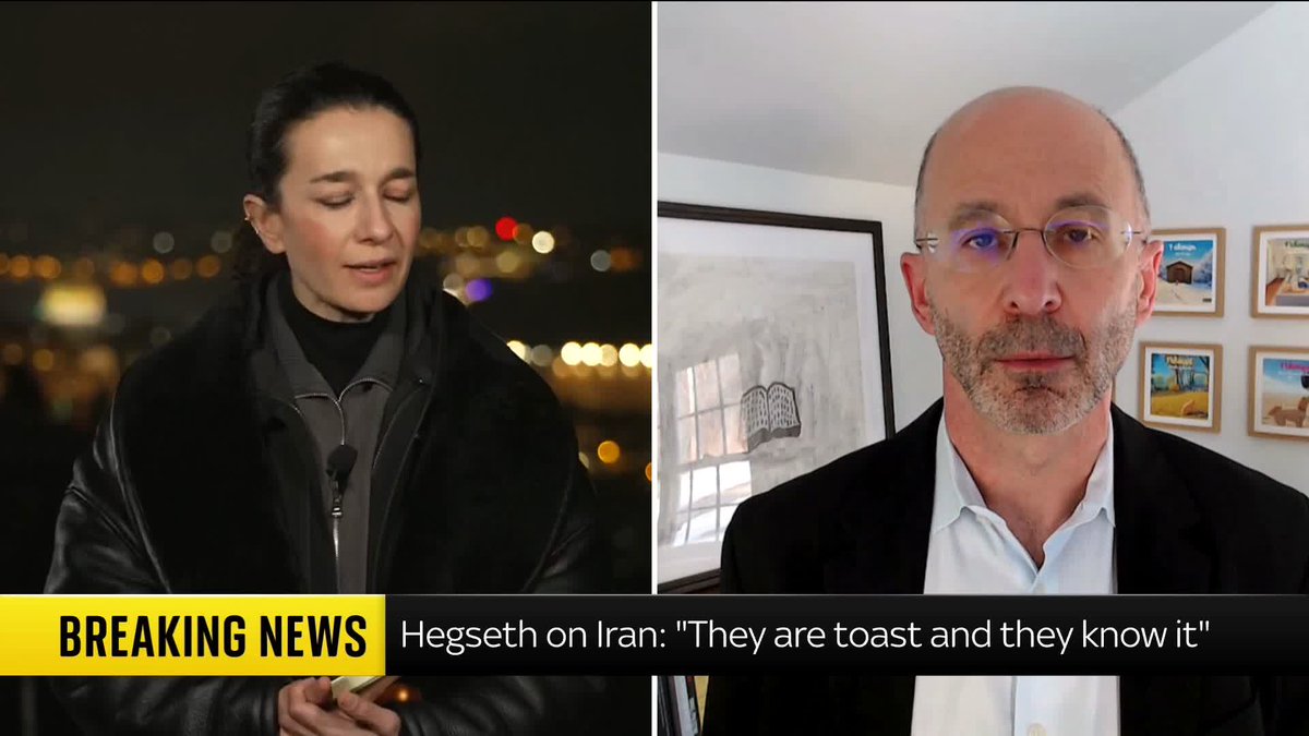 'This is not intelligence, this is fabrication' Robert Malley, the lead negotiator on the 2015 Iran nuclear deal, tells Yalda Hakim: 'There's no way that Iran would have been two weeks away from developing a bomb' Iran latest: 📺 Sky 501, Virgin 602