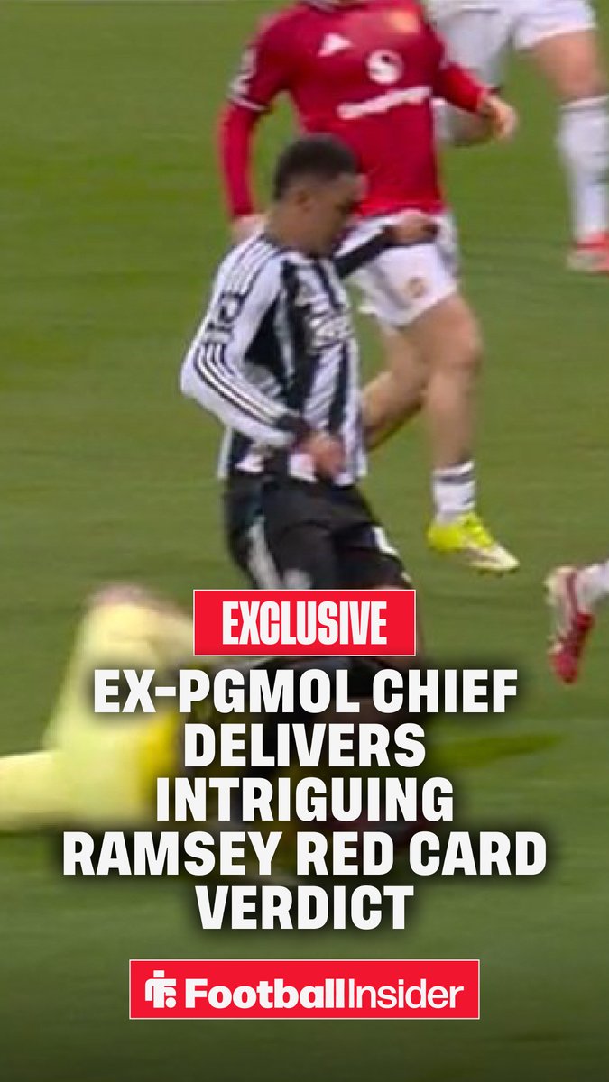 💥 "The referee got this one right, 𝙝𝙤𝙬𝙚𝙫𝙚𝙧..." - Ex-PGMOL chief KEITH HACKETT delivers intriguing verdict after huge Jacob Ramsey red card controversy in Newcastle-Man United clash.