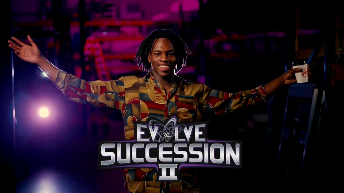 Can Cappuccino Jones become the Men's #WWEEvolve Champion?! Don't miss a historic night at Evolve Succession II TONIGHT at 8 ET/5 PT only on Tubi! ▶️: