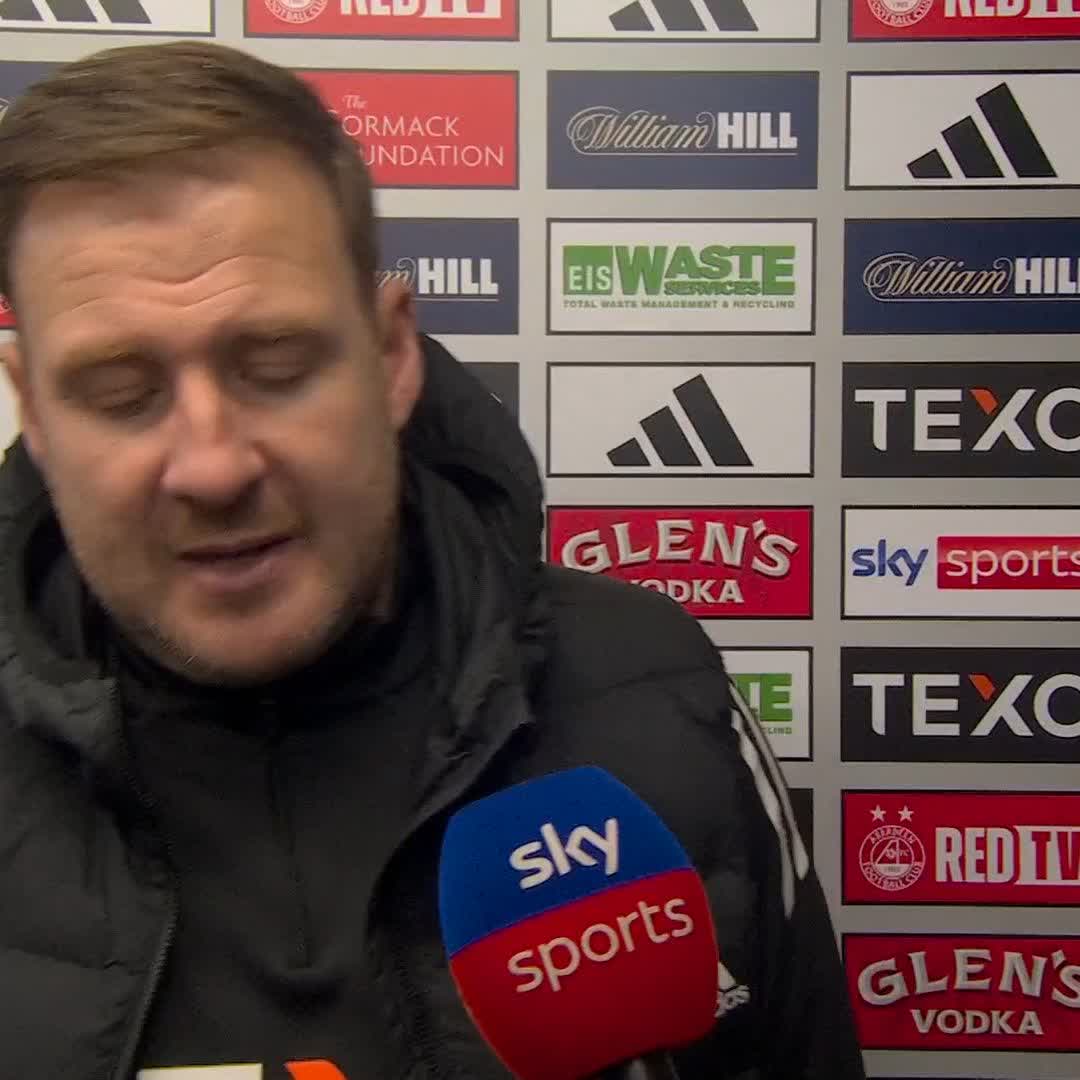 🗣️ "We need to be a bit more streetwise" Aberdeen caretaker manager Peter Leven speaks following his side's home defeat against Celtic ⤵️