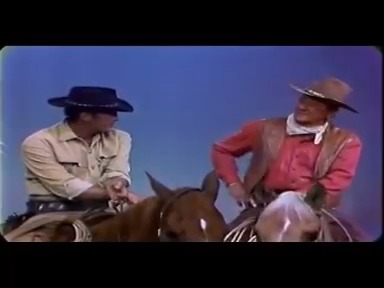 Watch John Wayne on The Dean Martin Show in 1966 share what he hoped for his newborn daughter Marisa. A heartfelt moment from a Hollywood legend.