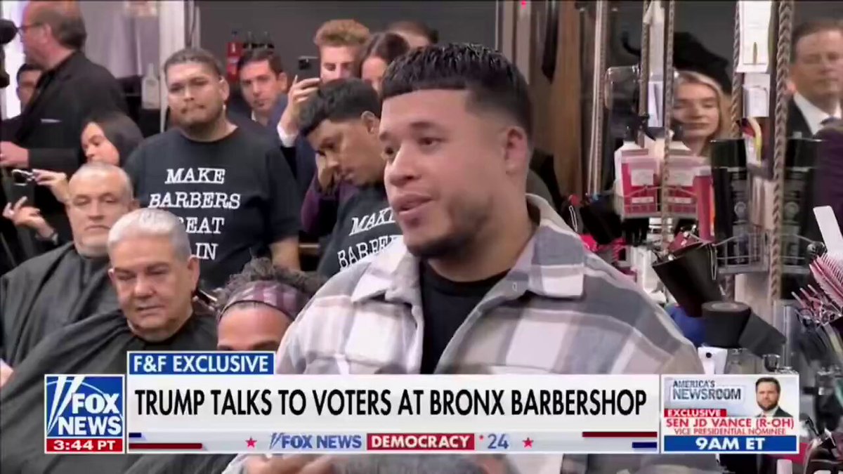 Barber: "My energy bill went from $2,100 to $15,000" Trump: “🤯🤯🤯🤯🤯🤯🤯🤯🤯🤯"