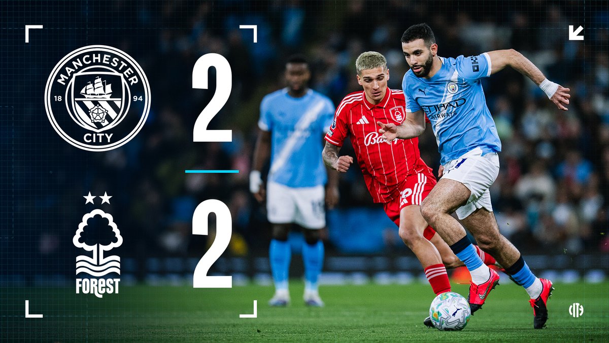 The action from tonight's draw with Forest 🎥
