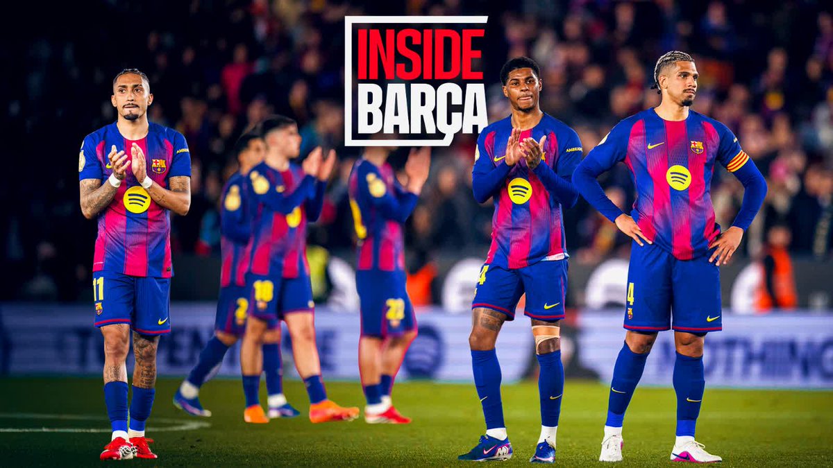 🎥 Losing always hurts, but Tuesday night at Spotify Camp Nou felt different. Watch the Inside now👇