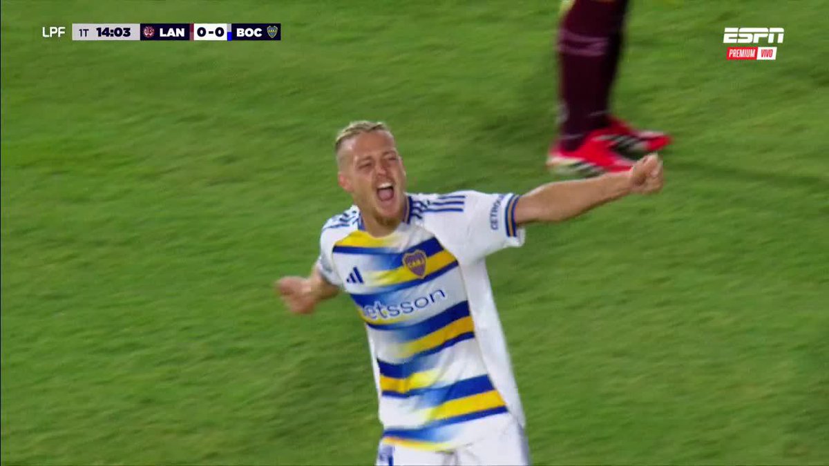 "Ascacibar": Por el gol de Boca a Lanús en el #TorneoApertura