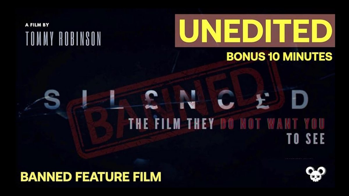 UPDATE: Tommy Robinson's Documentary Film "Silenced" Has Been Seen More Than 167 Million Times Since Elon Musk Joined The Fight To Defend Free Speech Online! Tommy Robinson Delivers Powerful Update On His Film Exposing Massive Islamic Child Sex Trafficking Rings That Landed Him In Prison »WATCH/SHARE THE LIVE X STREAM NOW: