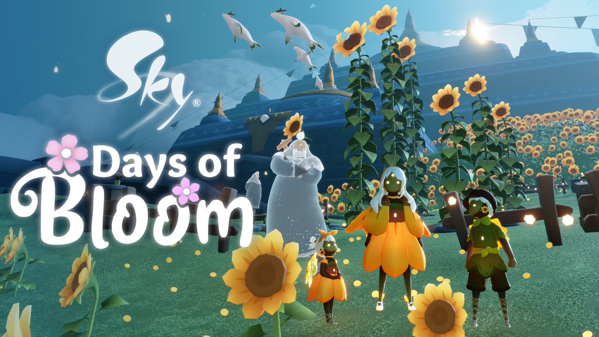 Beneath the bright skies of Prairie Village, a field of Sunflowers is in bloom 🌻✨