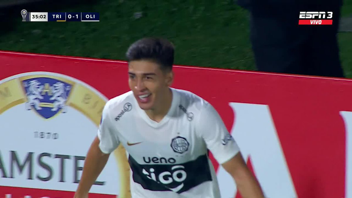 El golazo que se fabricó Rubén Lezcano en el debut de Olimpia por la CONMEBOL Sudamericana. 👏🏻🇵🇾 Tiene demasiada calidad.