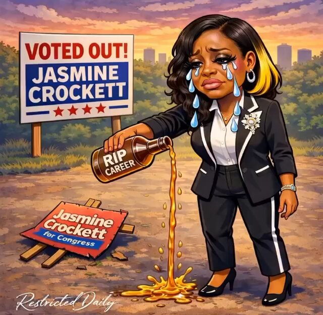 The quickest way to spot a spoiled politician is how they act when they lose. Jasmine Crockett just gave everyone a perfect example.