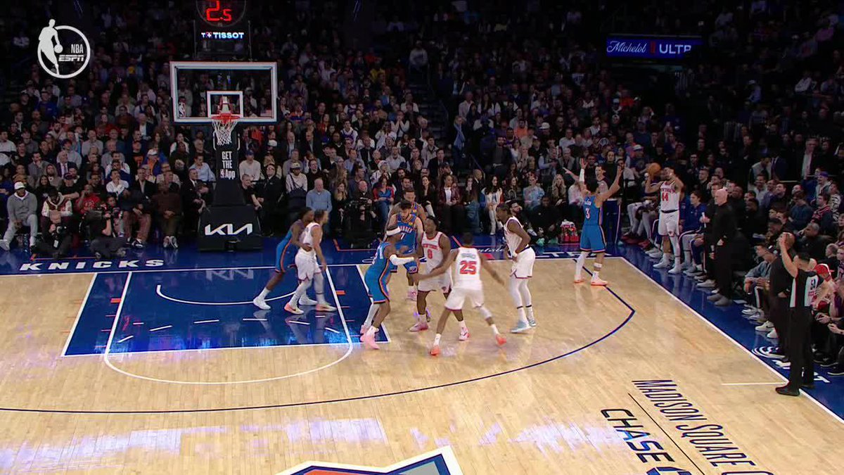 JALEN BRUNSON TOUGH SHOT 🎯