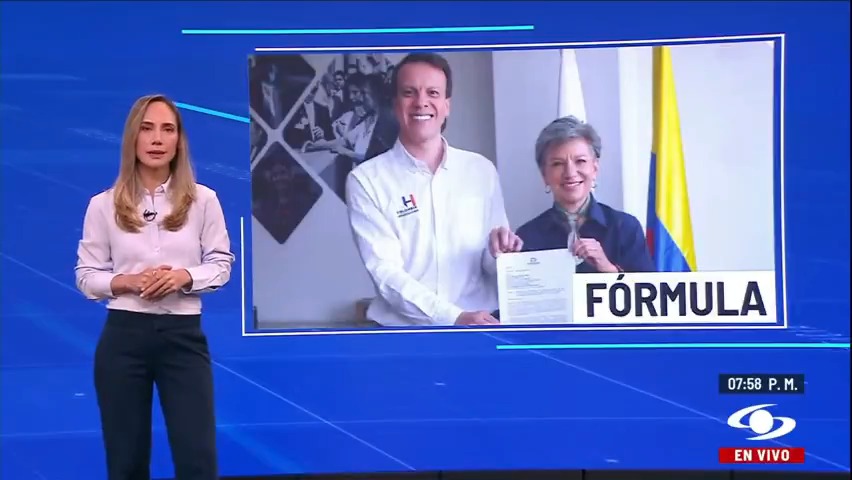 La precandidata presidencial Claudia López Hernández ya reveló el nombre de su fórmula vicepresidencial. #CódigoCaracol 👇🏼