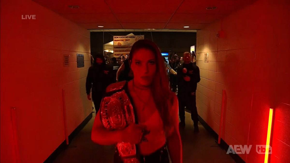 The way The Deathriders present Marina Shafir front and center is so dope #AEW #AEWDynamite