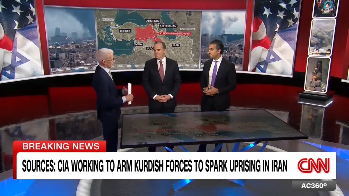 Sources tell CNN that the CIA is working to arm Kurdish forces in order to spark an uprising that could take down the Iranian regime. But CNN Global Affairs Analyst Brett McGurk says, "Very difficult work to try to get groups to work together -- unclear what the objective is."