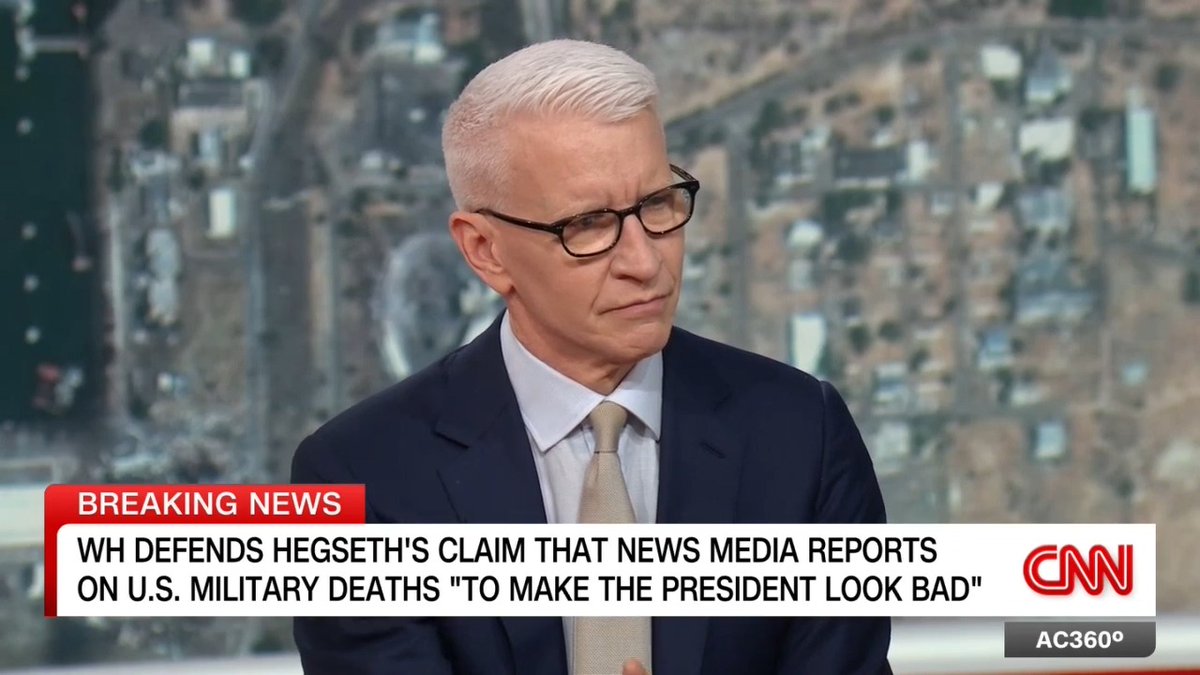 The White House defended Secretary Hegseth's claim that the news media reports on U.S. military deaths in the war with Iran are "to make the President look bad. But former Obama WH Chief of Staff Rahm Emanuel says, "You better cover it, because that's the cost of this war."