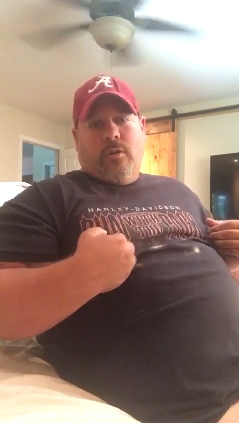 Technically, I suppose he’s not pulling his own pork, but his nipples are wired to his cock so much that he might as well be pulling his pork with both hands! #bear #verbal #nipplepulling
