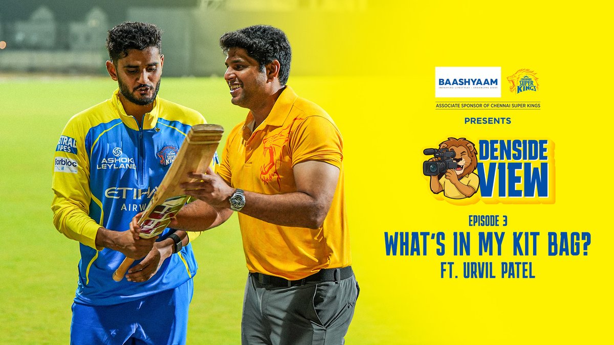 A sneak peek into Urvil’s kit bag. ➡️🎒 Ngl, it’s 𝘱𝘦𝘢𝘬!!. 🖐️🥳🤚 #Densideview #WhistlePodu #Yellove