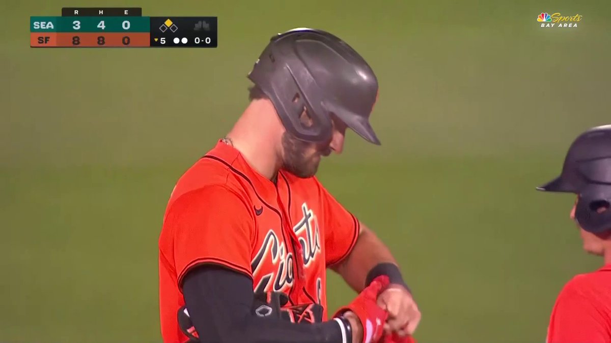 I’ve seen enough. Big league roster. Lock it in. I’m looking to see someone’s glove explode on a random Monday night at Oracle Park.