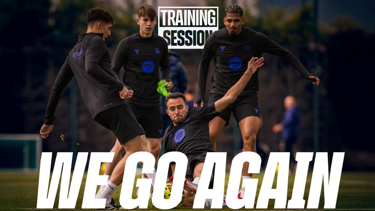 The work continues. 💪 Preparing for our next league clash.