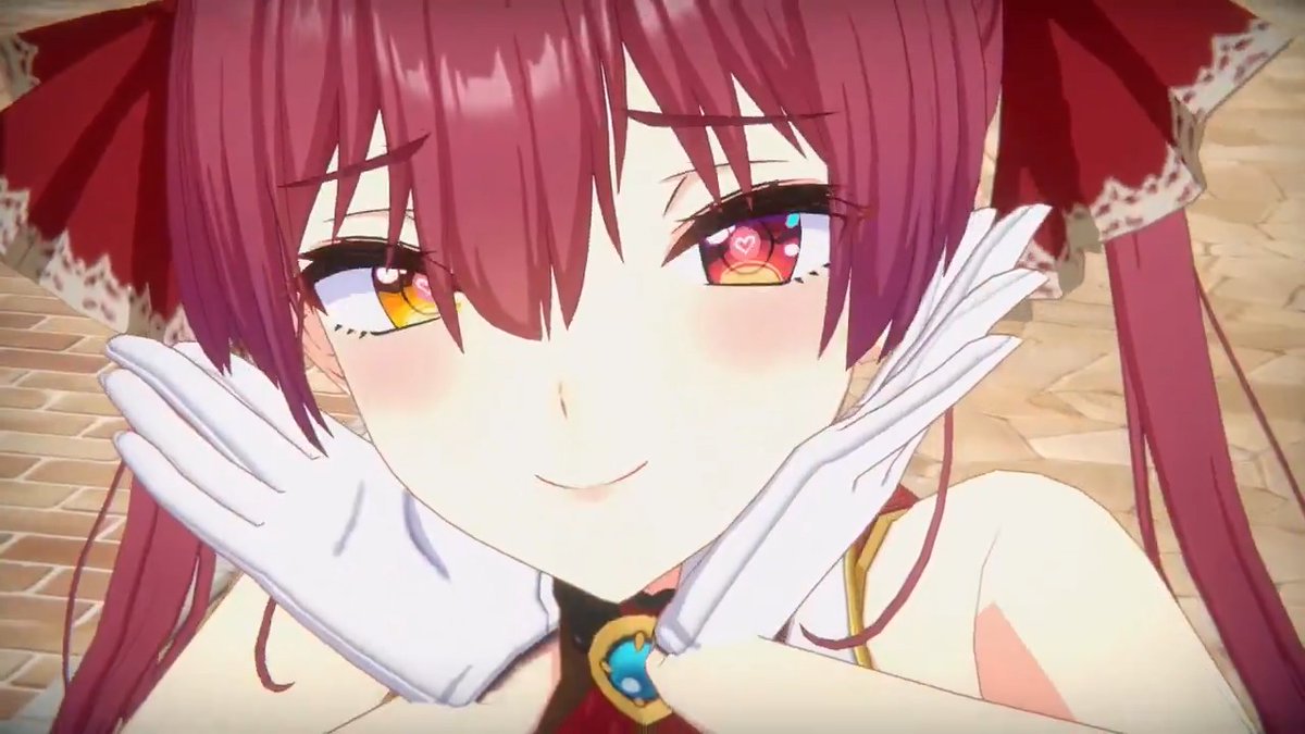 【新キャラクター登場！】 3/5(木)13:00より 「[宝鐘海賊団船長]宝鐘マリン」が登場！ 「トレジャーボックス」を集めて敵全体に悩殺ボンバー♡するサポーターです！ #カゲマス #宝鐘マリン #ホロライブ