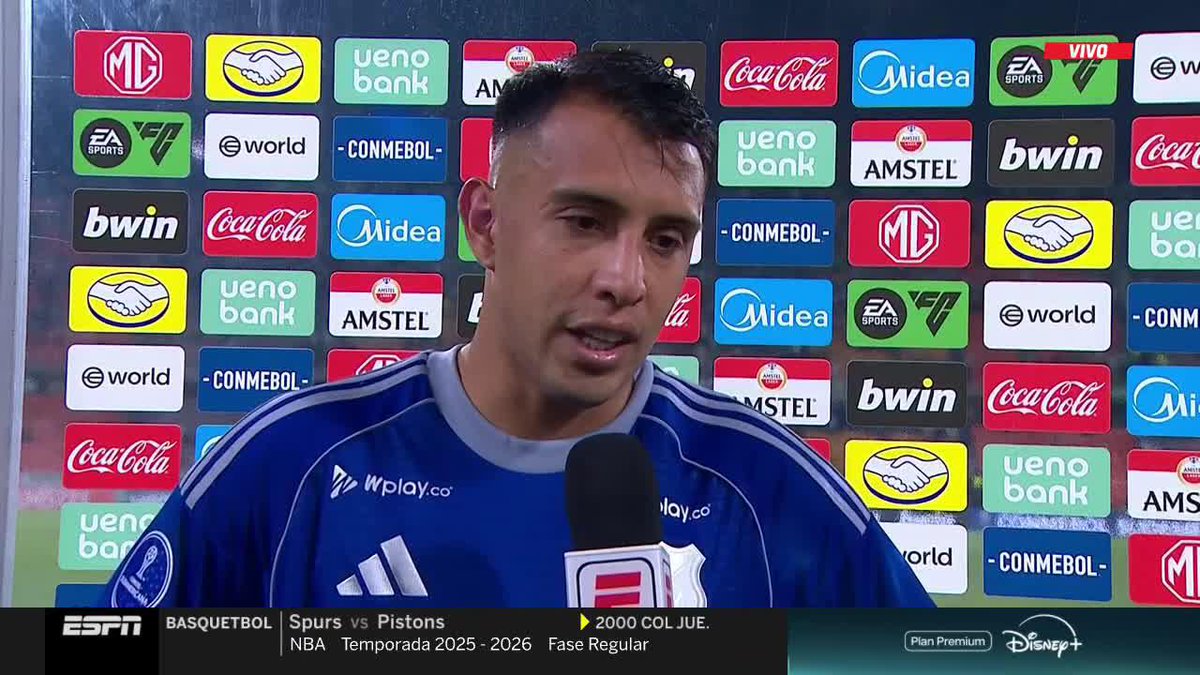 "Millonarios es un GIGANTE DORMIDO y lo estamos despertando de a poco" Rodrigo Contreras tras la victoria de Millonarios en Medellín. ▶️ No te pierdas #SportsCenter en el Plan Premium de #DisneyPlus