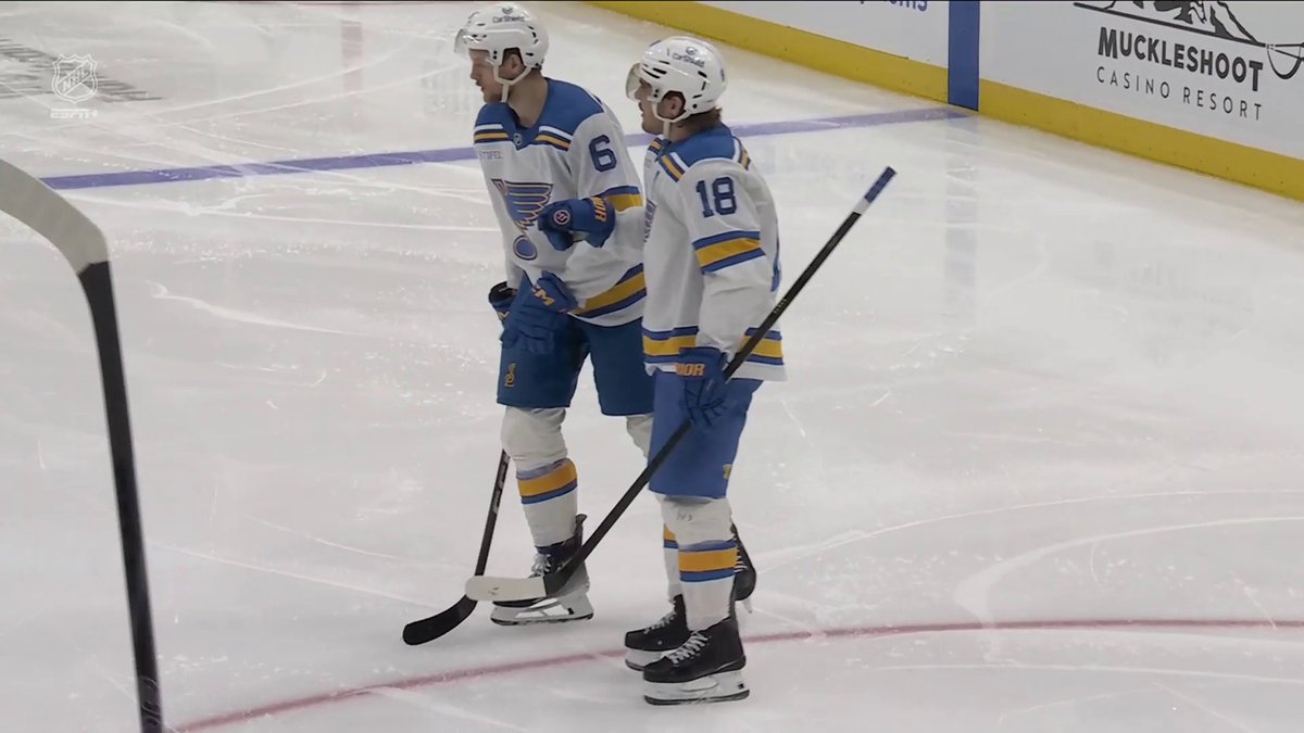 Robert Thomas with a quick release for the St. Louis Blues! 🎶