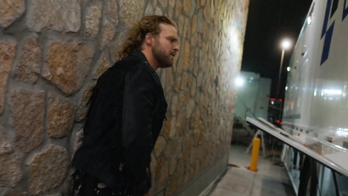 EXCLUSIVE: An enraged Hangman Page is more focused than ever for his Texas Death Match for the AEW World Title against Maxwell Jacob Friedman™️ – but as for the AEW World Trios Championship, he's called in reinforcements to team with JetSpeed vs The Invisible Hand Family at #AEWRevolution!