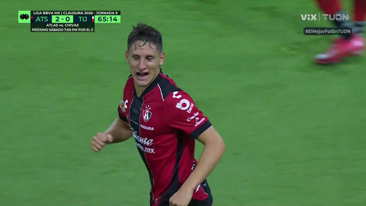 Mientras el América hacía el ridículo el Atlas le ganó a Xolos con este golazo de Ponchito González: