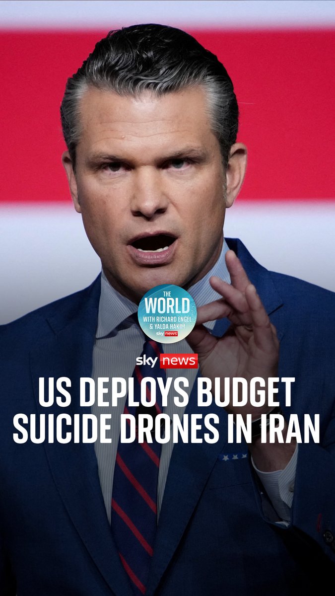 'The US is now firing the same type of weapon back at Iran' The US military has deployed a budget suicide drone in Iran, based on the low-cost Shahed drones frequently used by Iran and Russia. Richard Engel & Yalda Hakim answer your questions on the conflict 🎧