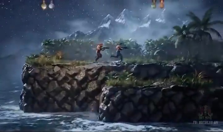 If Konami's NES Contra was made with Unreal Engine.