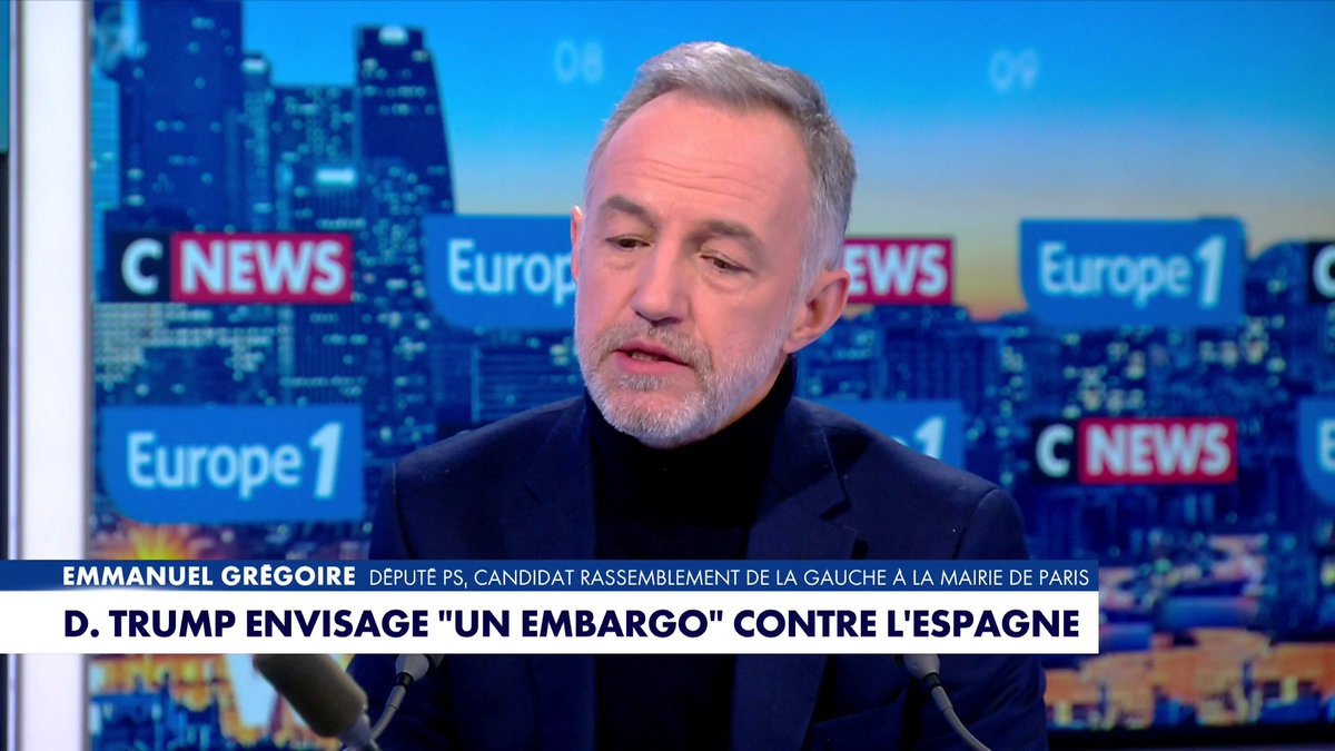Emmanuel Grégoire sur les États-Unis : «Il reste deux ans à tenir avant qu'il y ait de nouvelles élections et que Donald Trump ne puisse pas y concourir», dans #LaGrandeInterview Toute l'info est à retrouver sur