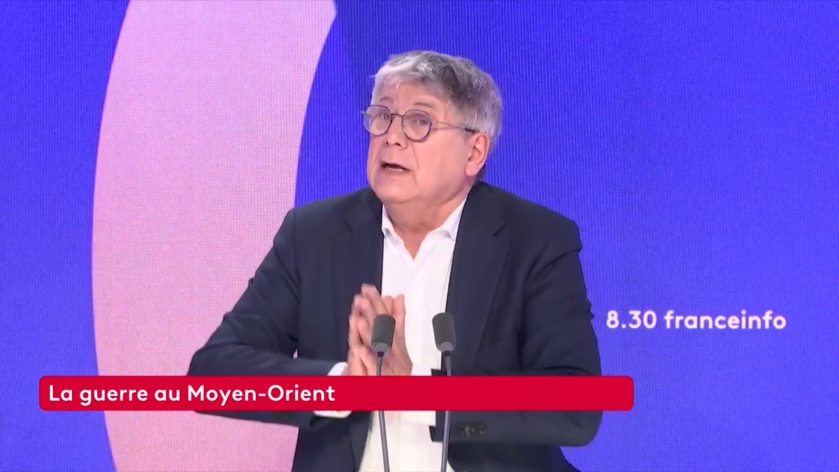 🔴 Guerre au Moyen-Orient ➡️ "Le projet nucléaire iranien est illégale, mais Israël a de manière aussi illégale la bombe", dit Eric Coquerel.