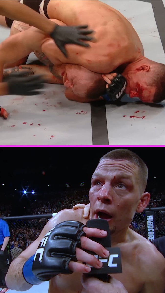 #OnThisDay 🔟 years ago, Nate Diaz shook up the world 🩸