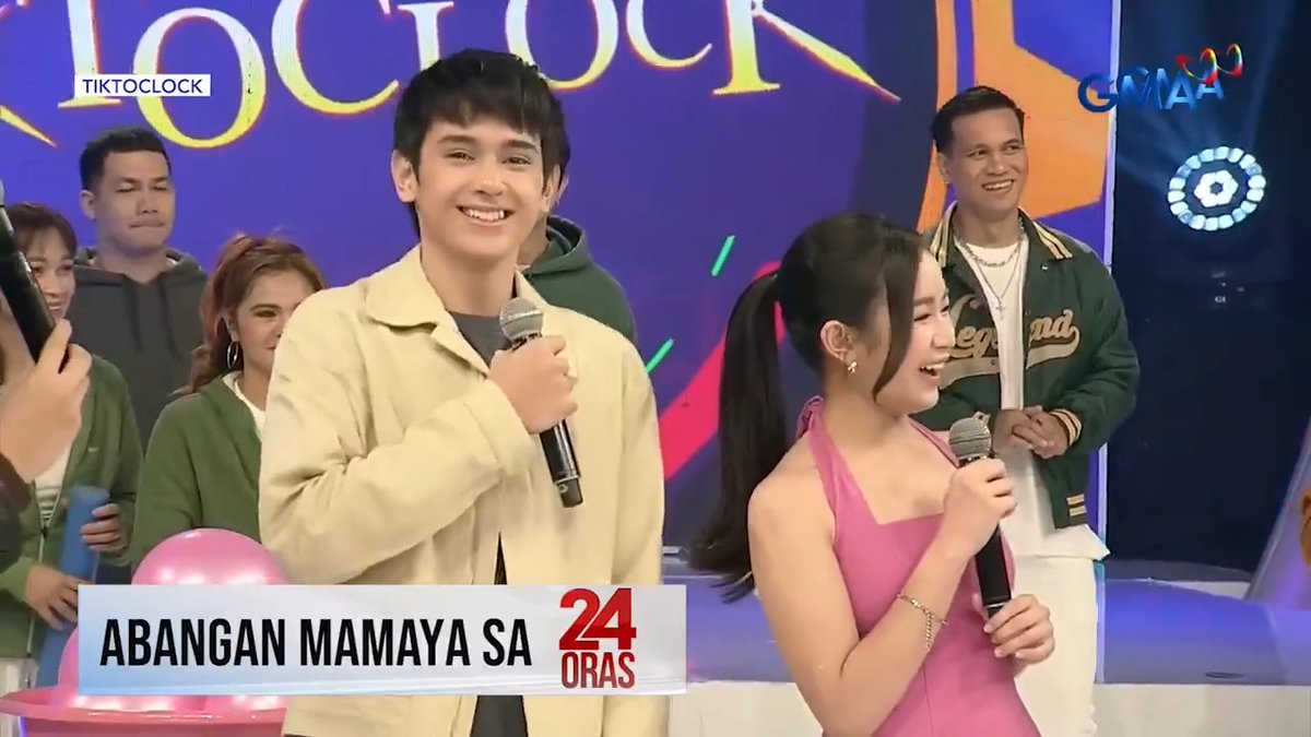 "CAPHEATH LAYAG?!" Napuno ng saya at kilig ang live guesting sa TiktoClock ng PBB Celebrity Collab Edition 2.0 Big Winners na sina Caprice Cayetano at Lella Ford, kasama ang 2nd Big Placers na sina Heath Jornales at Krystal Mejes. Pero sina Lella at Krystal, tila naging President at Vice President ng "CapHeath" shippers. Ang kabuuang kuwento, abangan mamaya sa 24 Oras.