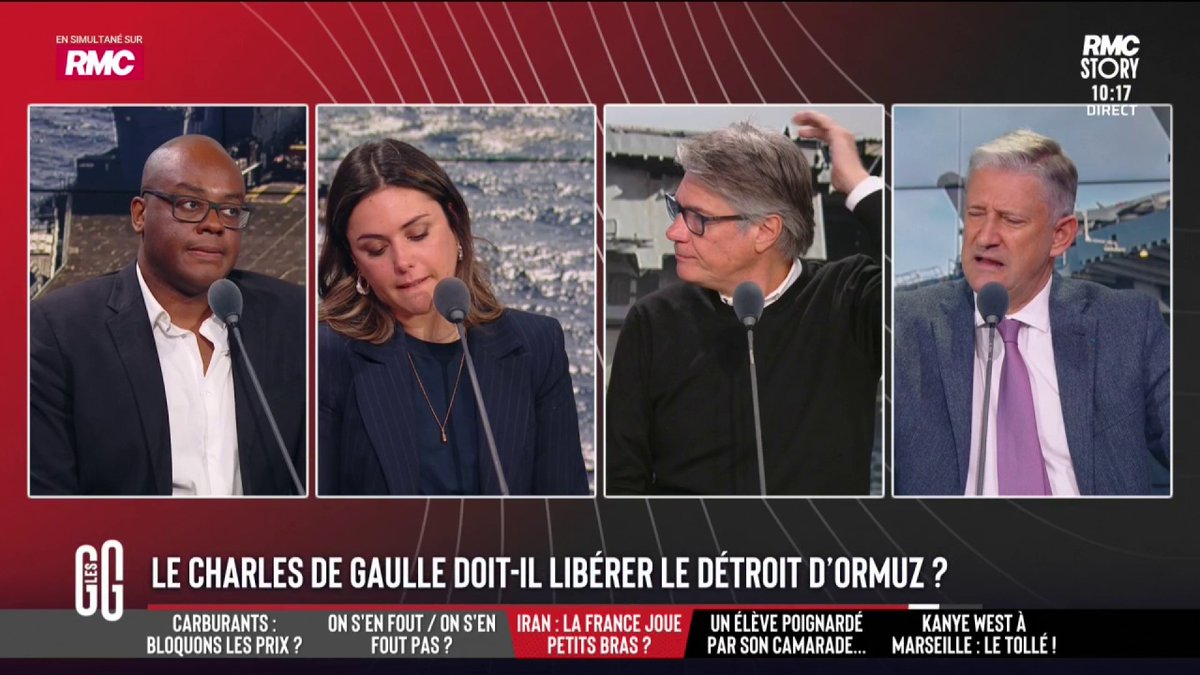 🚨 Guerre au Moyen-Orient : le Charles de Gaulle doit-il libérer le détroit d’Ormuz ? 📞 Yassine, pisciniste, au 3216 : "En tant que Français, je ne suis pas fier qu'on y aille. On n'a rien à faire là-bas. On a assez à faire chez nous." #GGRMC
