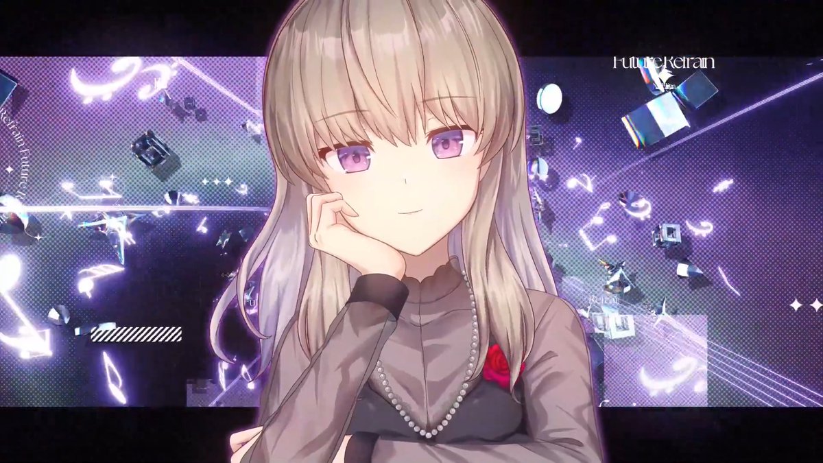 🎸新曲「Future Refrain」 ねぇハローハロー聴こえていますか Artist:萩原 七々瀬(CV:東城 日沙子) Lyrics/Compose/Arrangement:グシミヤギ ヒデユキ(Hifumi,inc.) MV公開はこちらから▶️